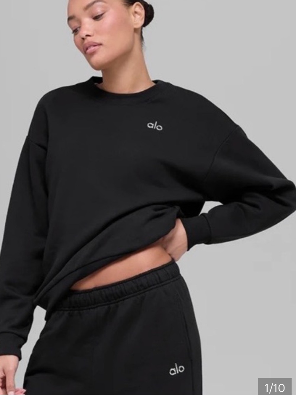 ALO Accolade Crew Neck Pullover
